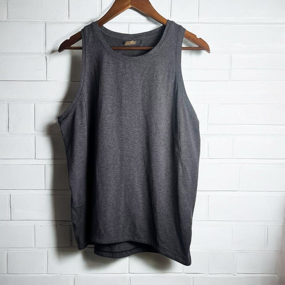 Callia Dark Gray Activewear Top Size L